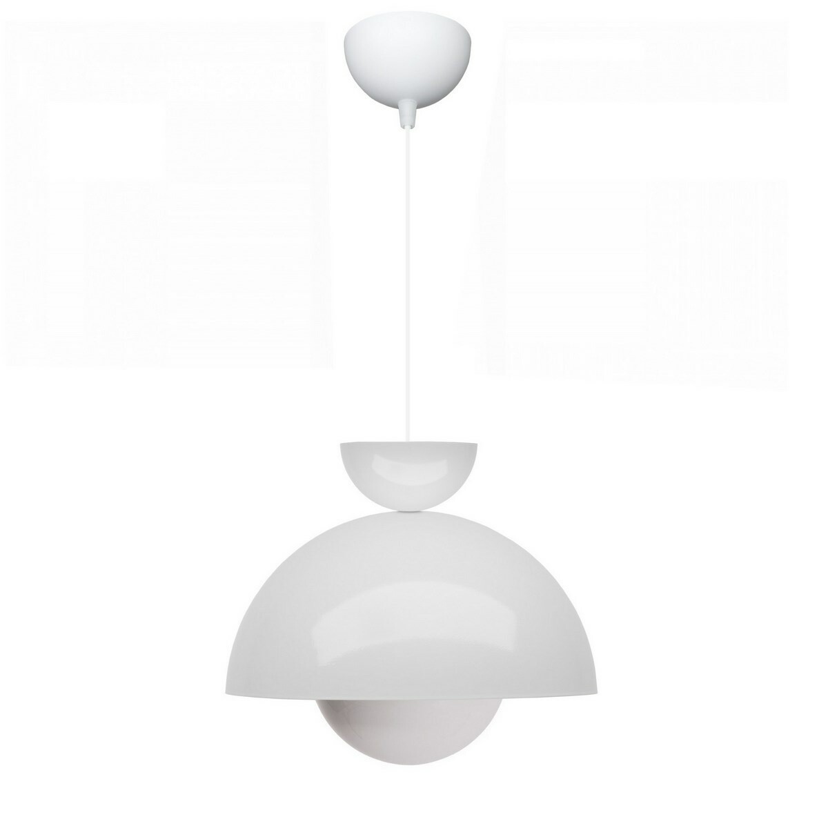 Závesný lustr 241340 Bolla, biela