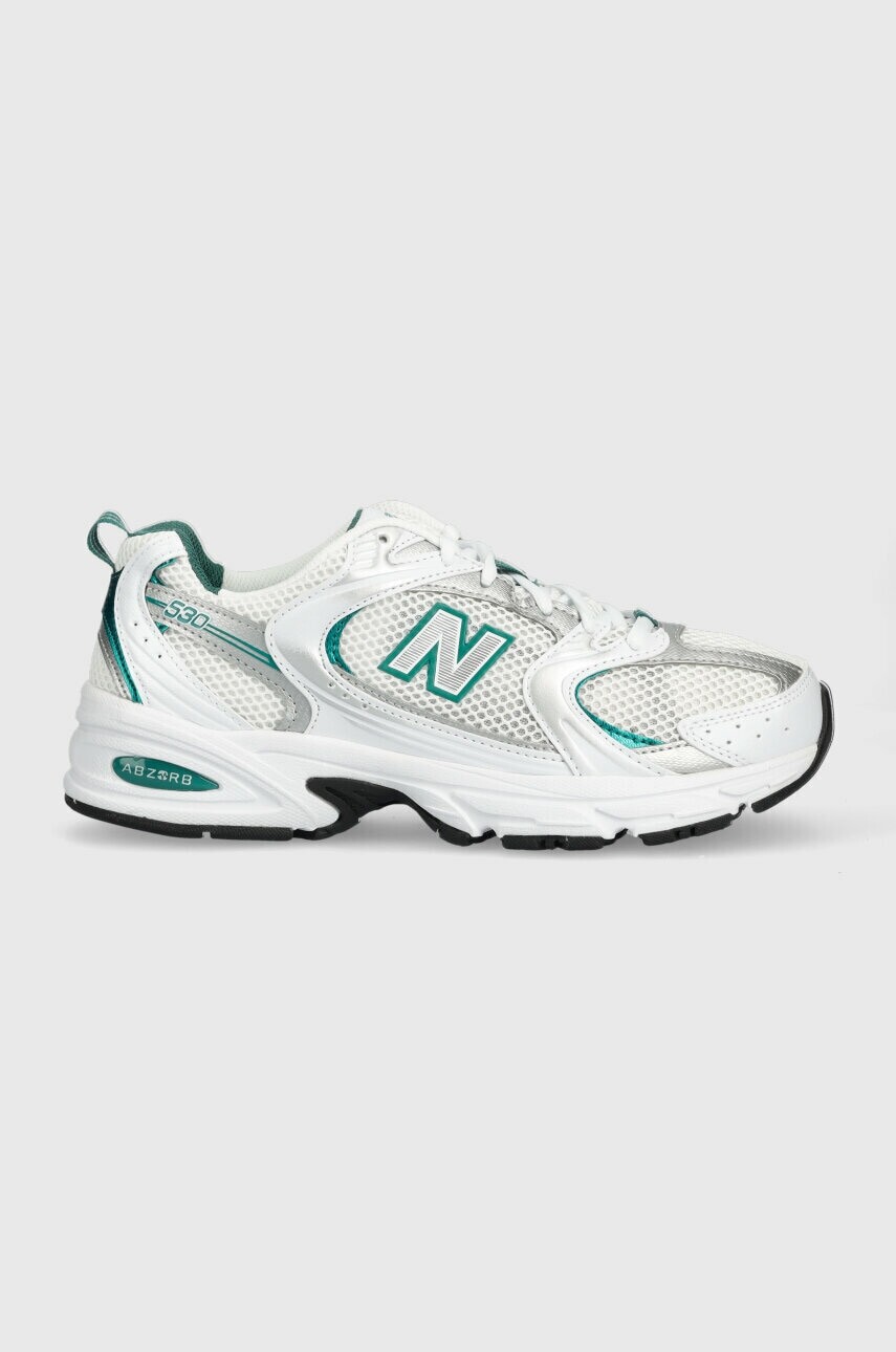 Tenisky New Balance 530 MR530AB-0AB, biela farba MR530AB
