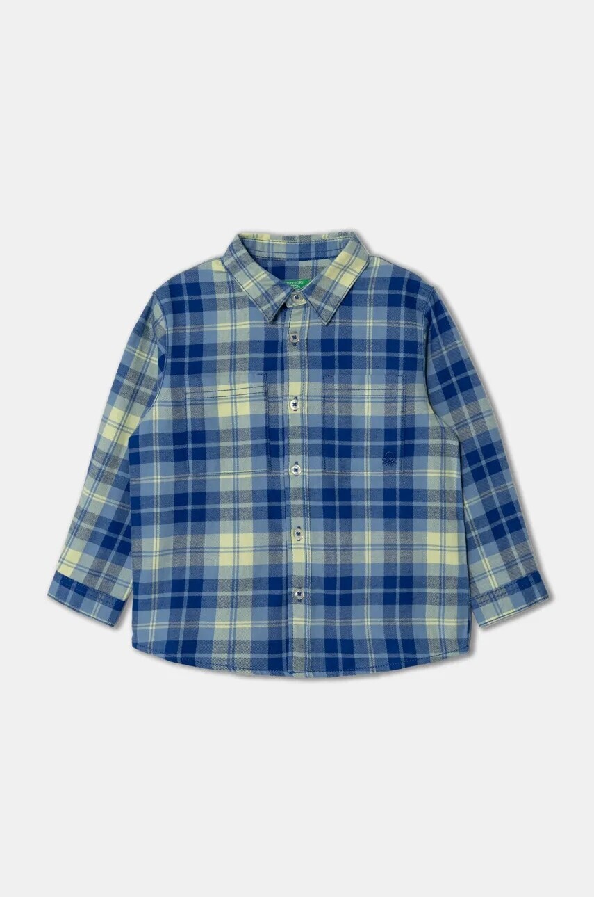 Detská bavlnená košeľa United Colors of Benetton 5LQHGQ024