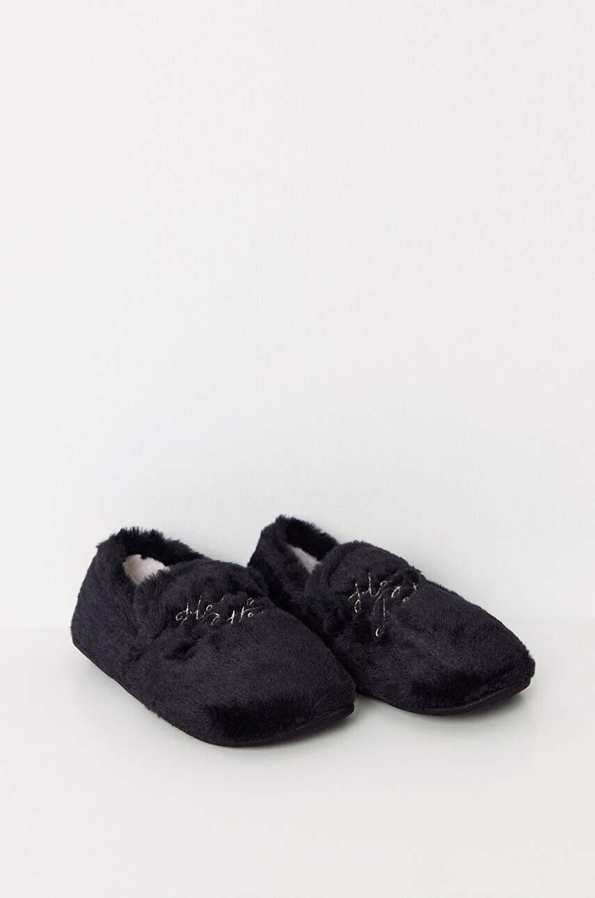 Papuče women'secret LA NUIT HARRY POTTER čierna farba, 4998029