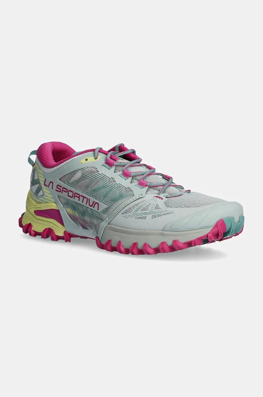 Topánky LA Sportiva Bushido III dámske, zelená farba, 56T913411