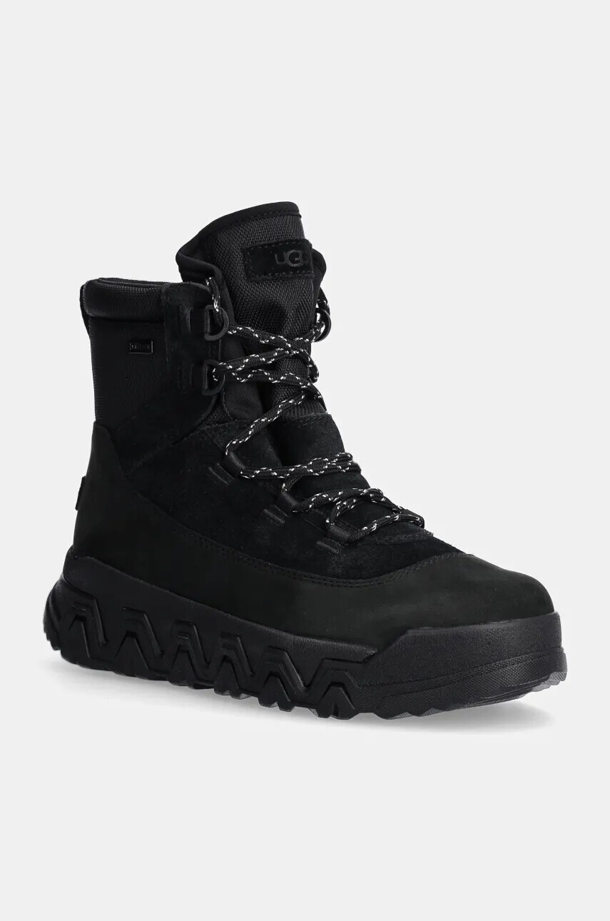 Členkové topánky UGG Terretrail Hi-Top dámske, čierna farba, na platforme, zateplené, 1158217-BLK