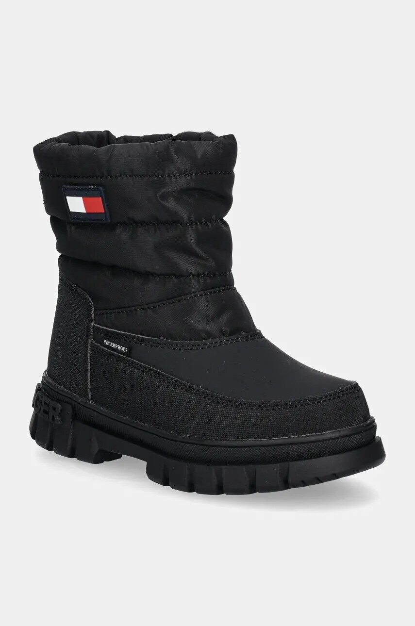 Detské snehule Tommy Hilfiger čierna farba, T3X5-33715