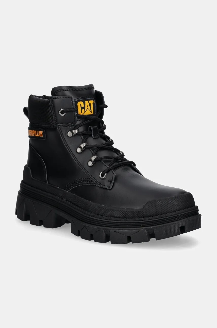 Členkové topánky Caterpillar COLORADO HARDWEAR pánske, čierna farba, P111518