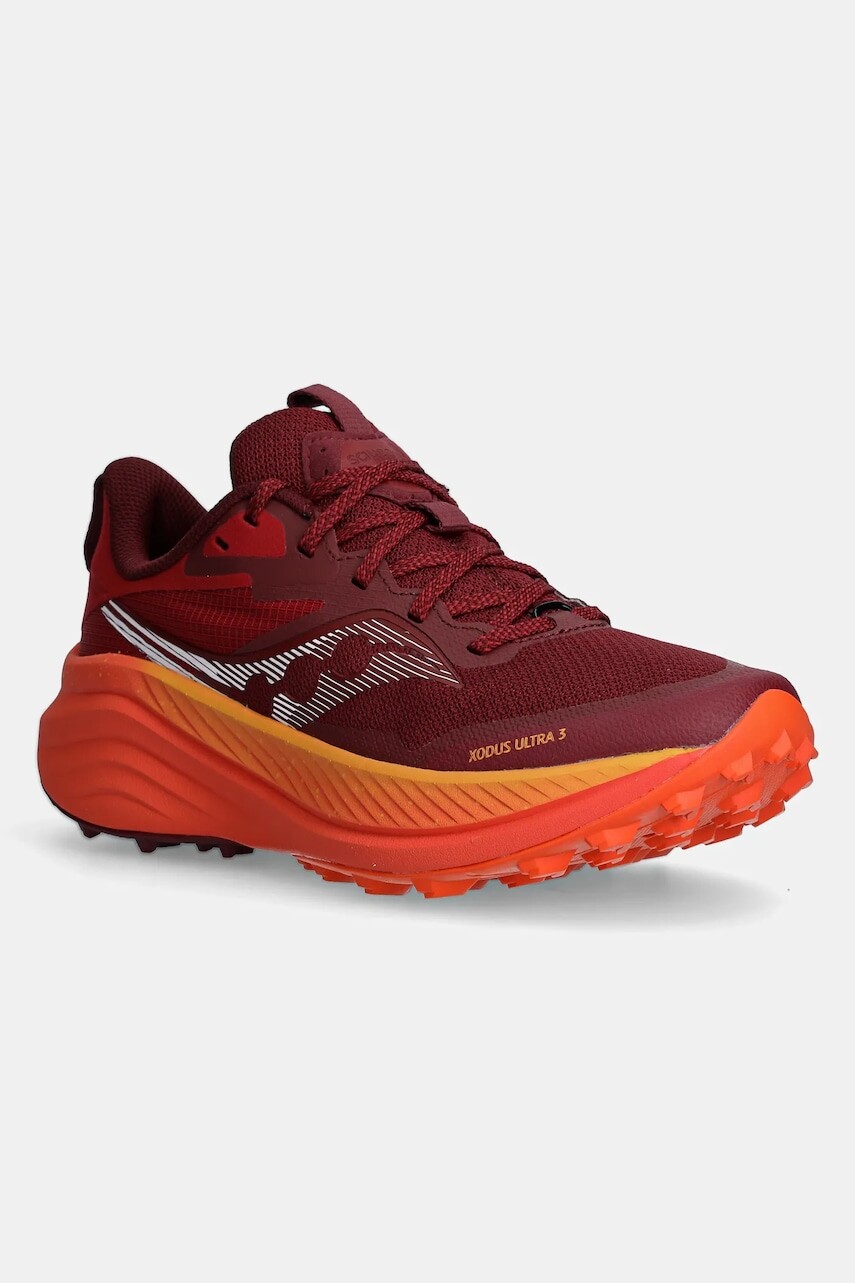Topánky Saucony Xodus Ultra 3 dámske, bordová farba, S10914.212