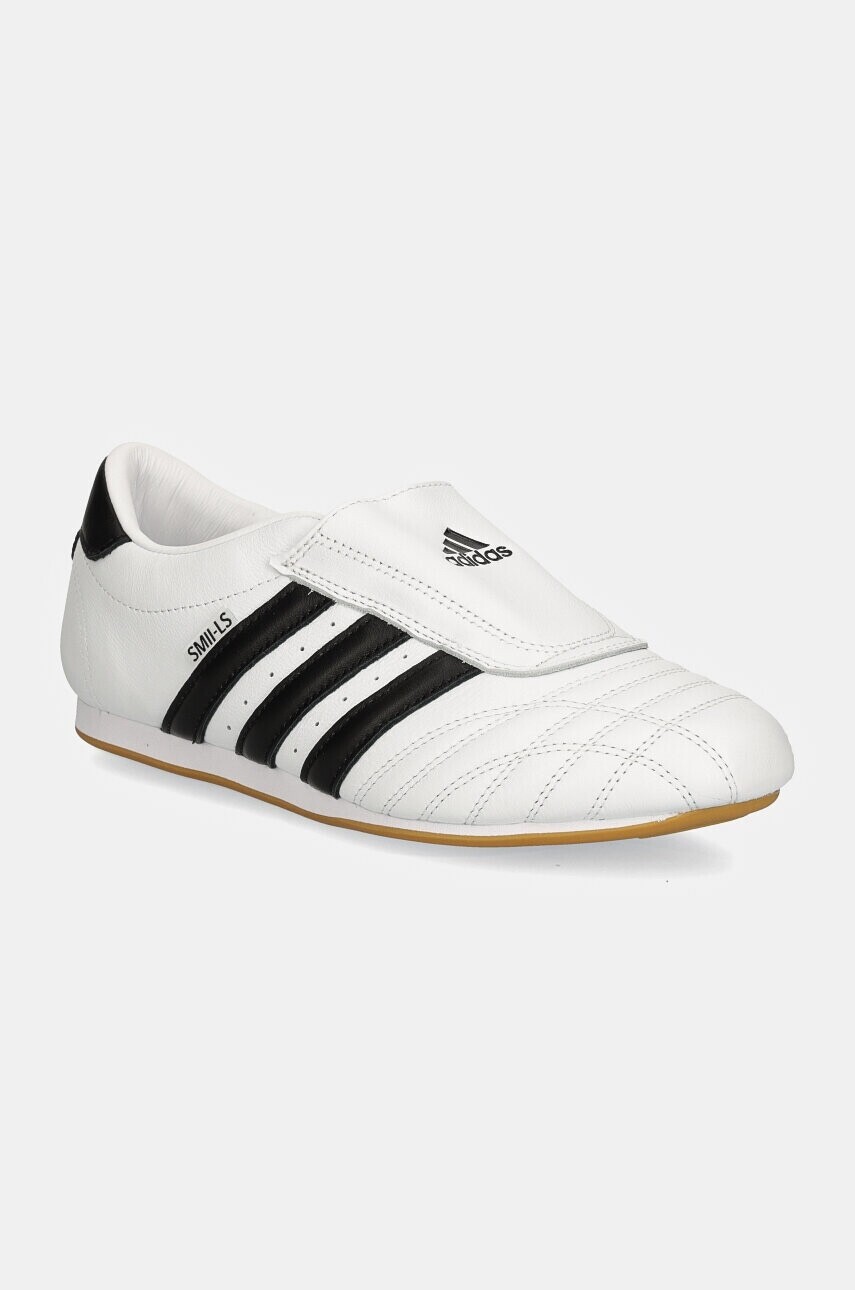 Kožené tenisky adidas Originals TAEKWONDO LA biela farba, JQ4774
