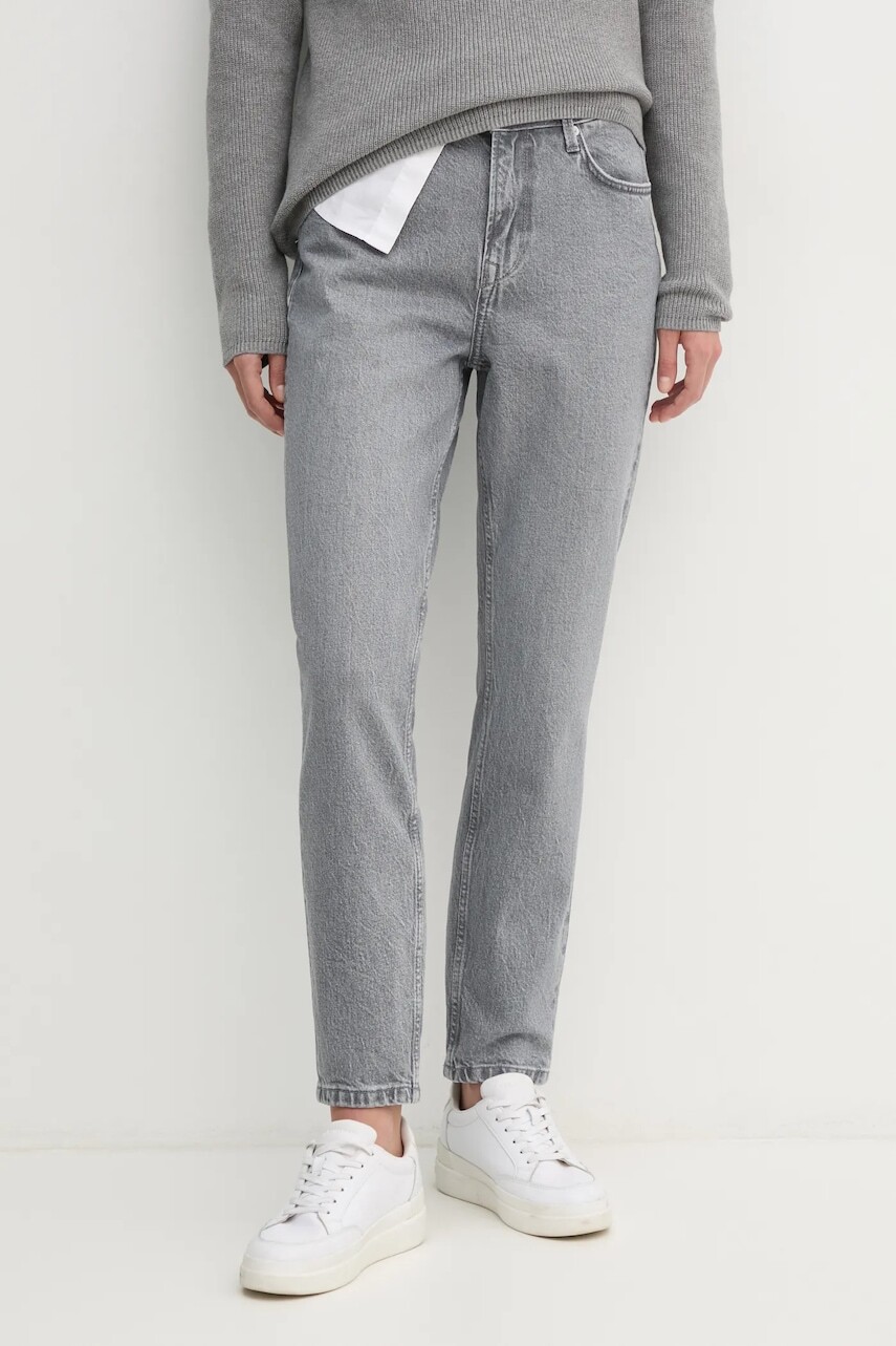 Rifle Pepe Jeans TAPERED JEANS HW VIOLET dámske, vysoký pás, PL204591UN0