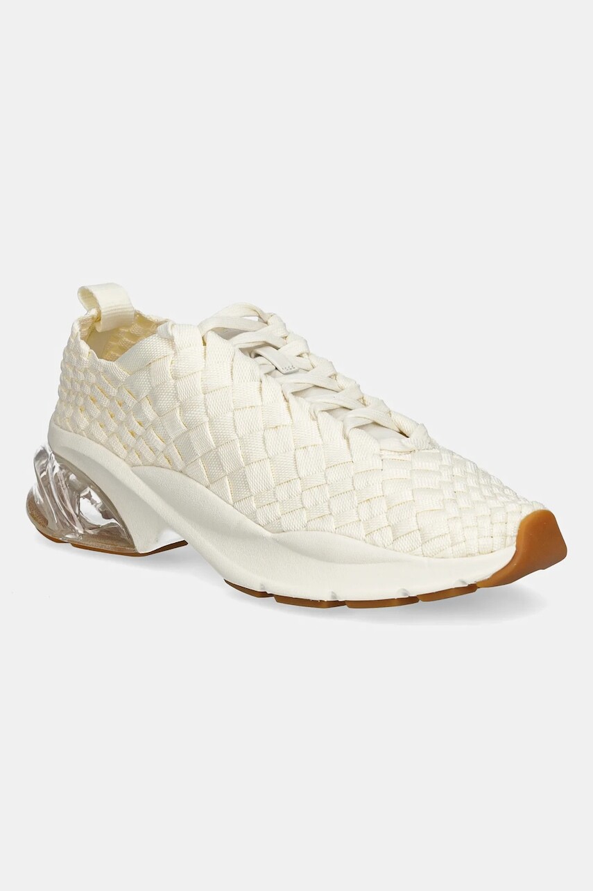 Tenisky Tory Burch Good Luck Woven Trainer béžová farba, 159962-104