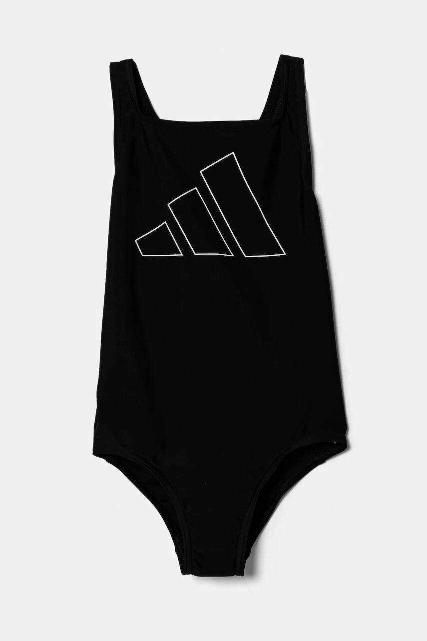 Jednodielne detské plavky adidas Performance čierna farba, JG1039