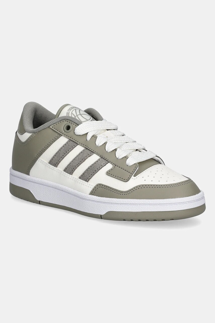 Detské tenisky adidas Originals RAPID COURT LOW šedá farba, JR0165