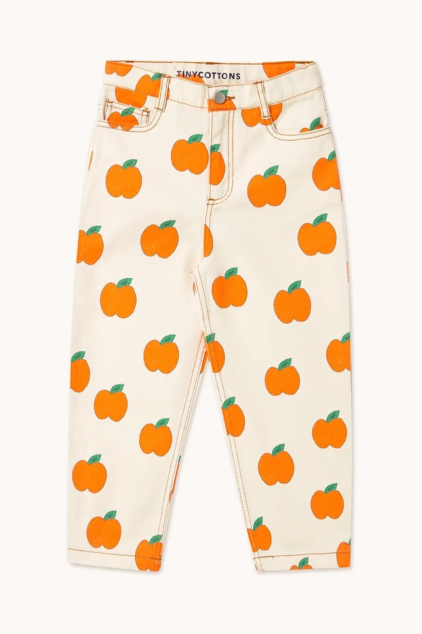 Detské rifle Tinycottons APPLES STRAIGHT JEANS SS25-216