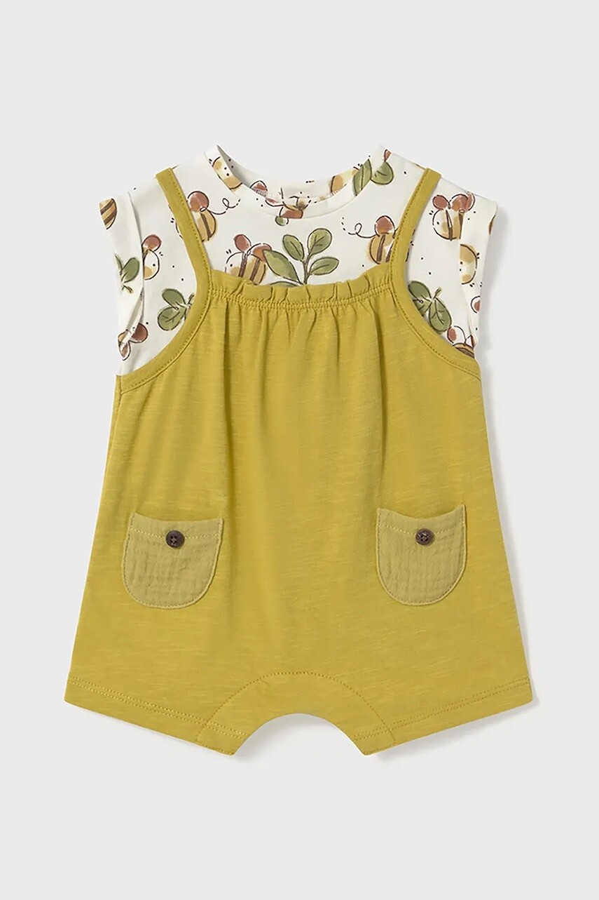 Detské bavlnené dupačky Mayoral Newborn 1660