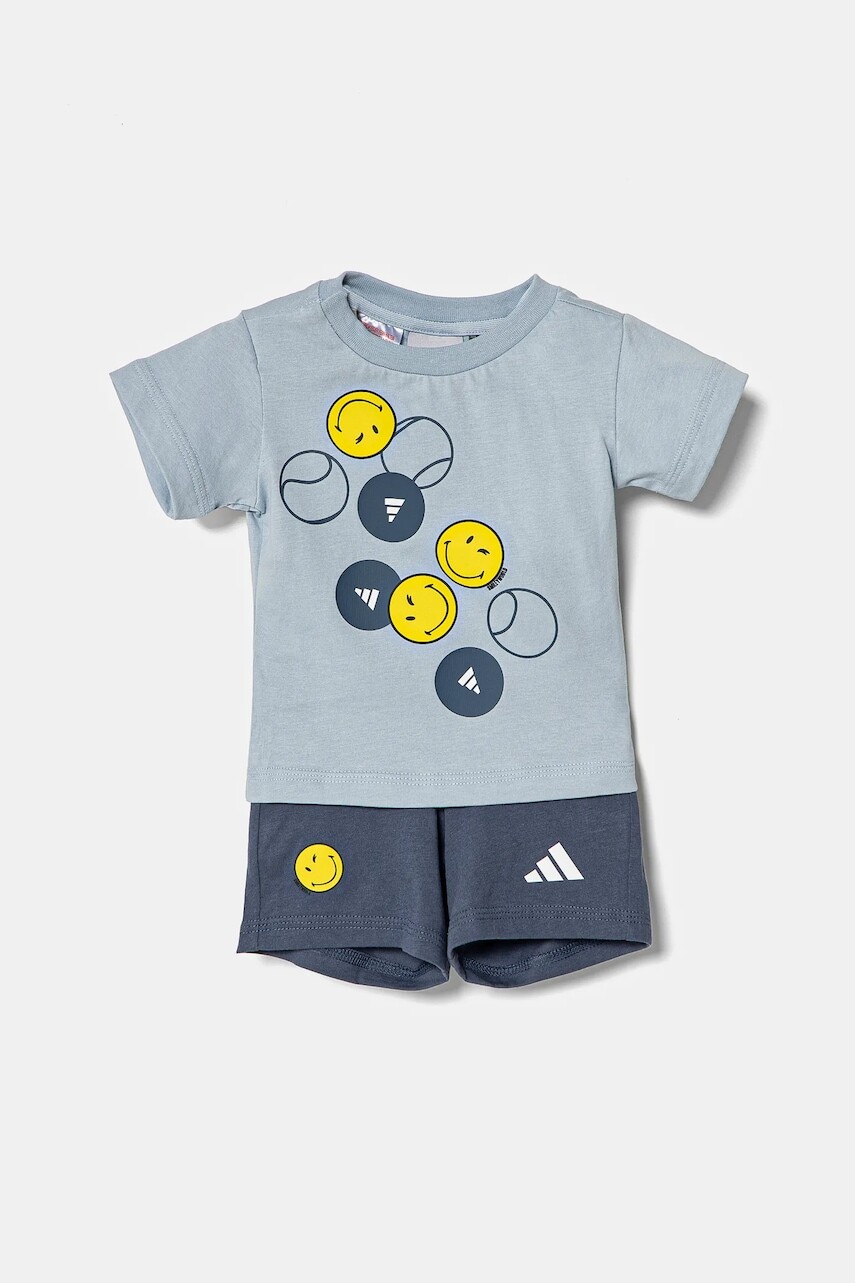 Detská bavlnená súprava adidas JC7577