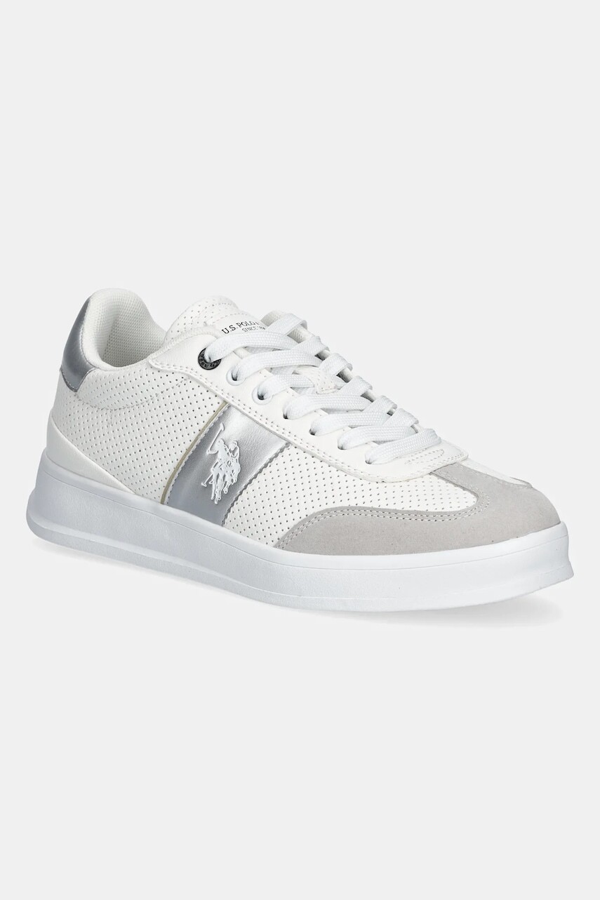 Tenisky U.S. Polo Assn. CAMPY dámske, biela farba, CAMPYW001W/5YS4
