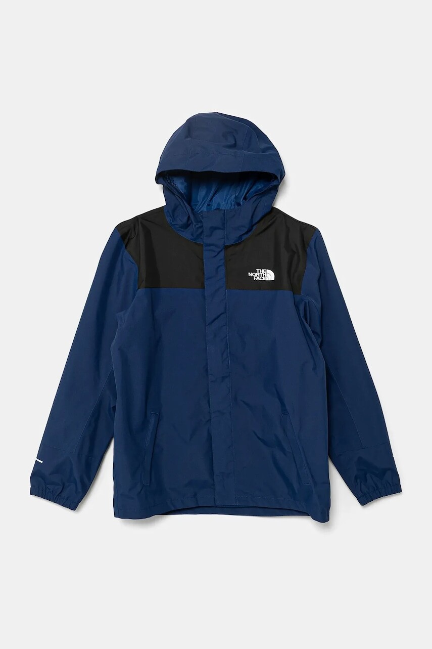Detská bunda The North Face ANTORA RAIN JACKET tmavomodrá farba, NF0A8A48D1R1