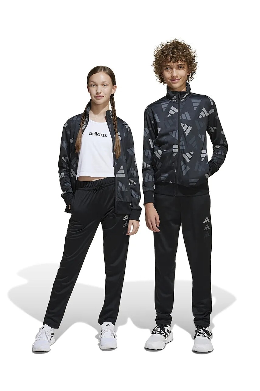 Detská tepláková súprava adidas čierna farba, JI6198