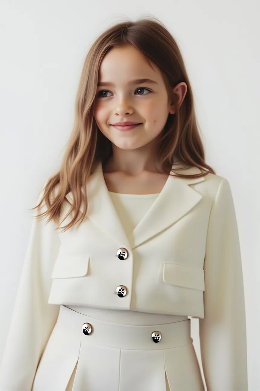 Detské sako Mayoral béžová farba, 3405