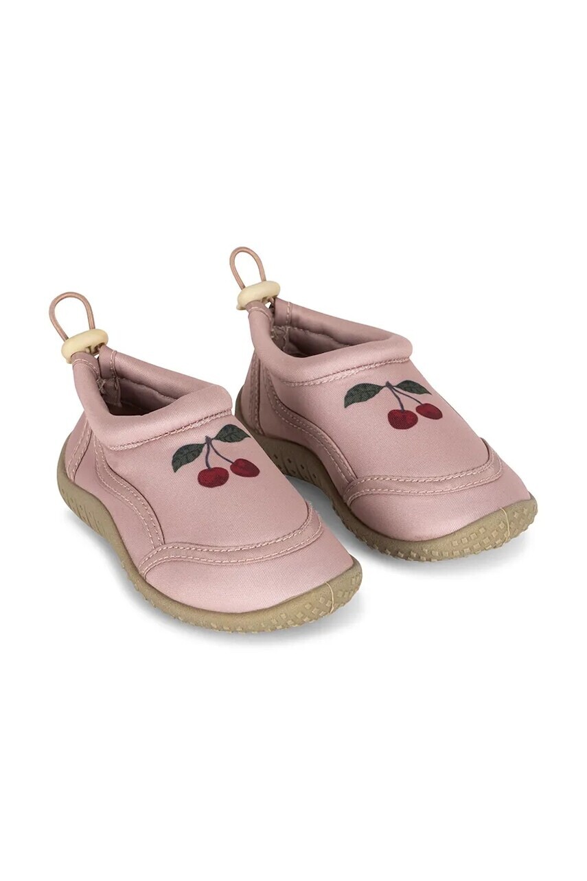 Detské topánky do vody Konges Sløjd SEA SWIM SHOES ružová farba, KS102715