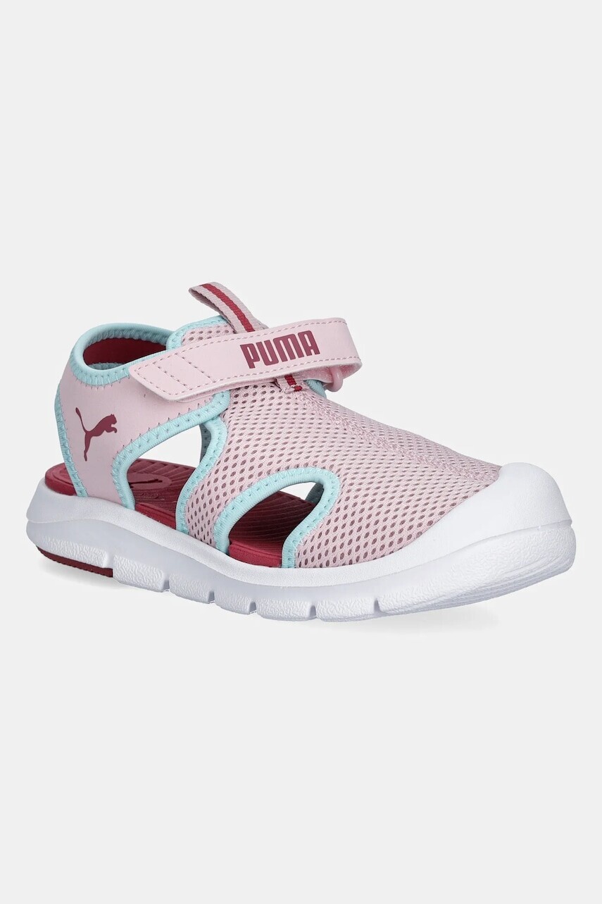 Detské sandále Puma Fun Racer Sandal Mesh V ružová farba, 401575