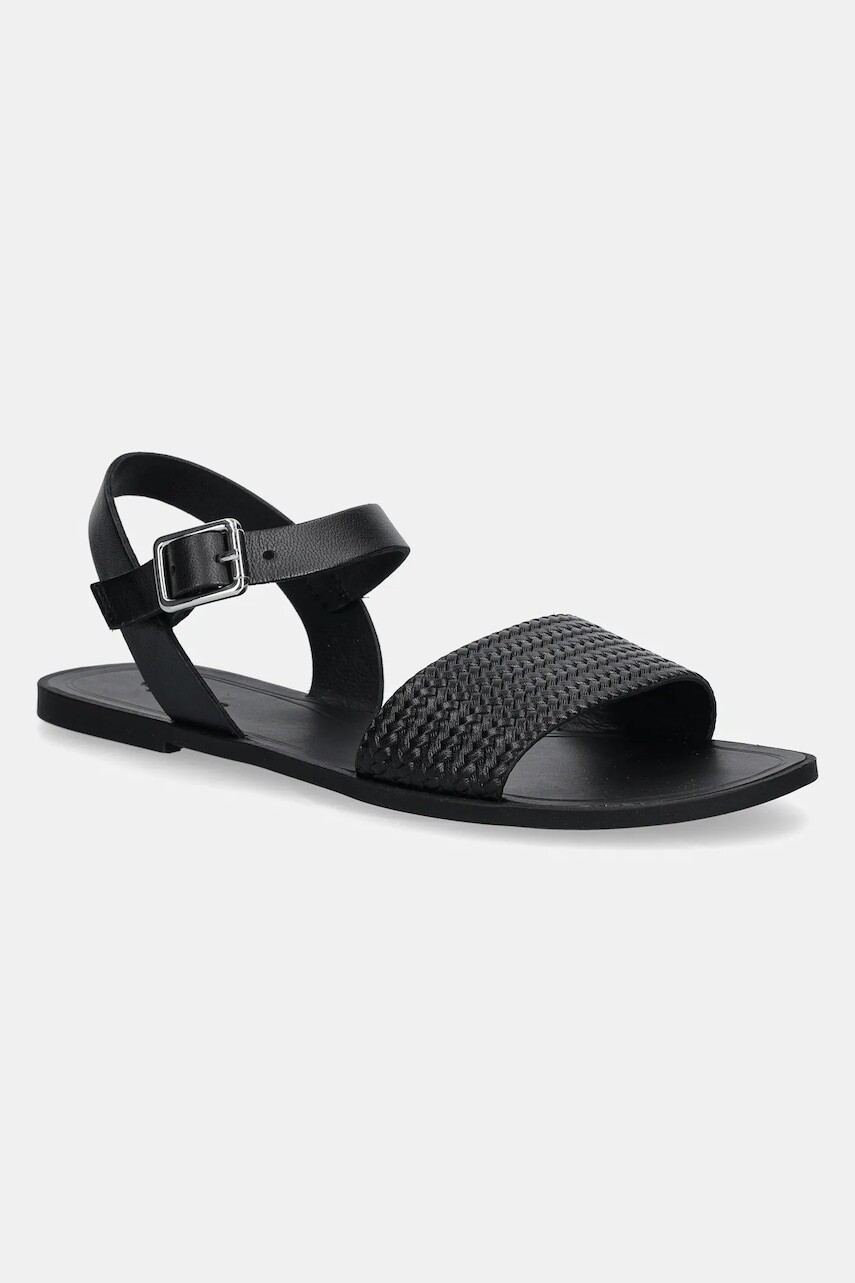 Kožené sandále Vagabond Shoemakers TIA 2.0 dámske, čierna farba, 5931-108-20