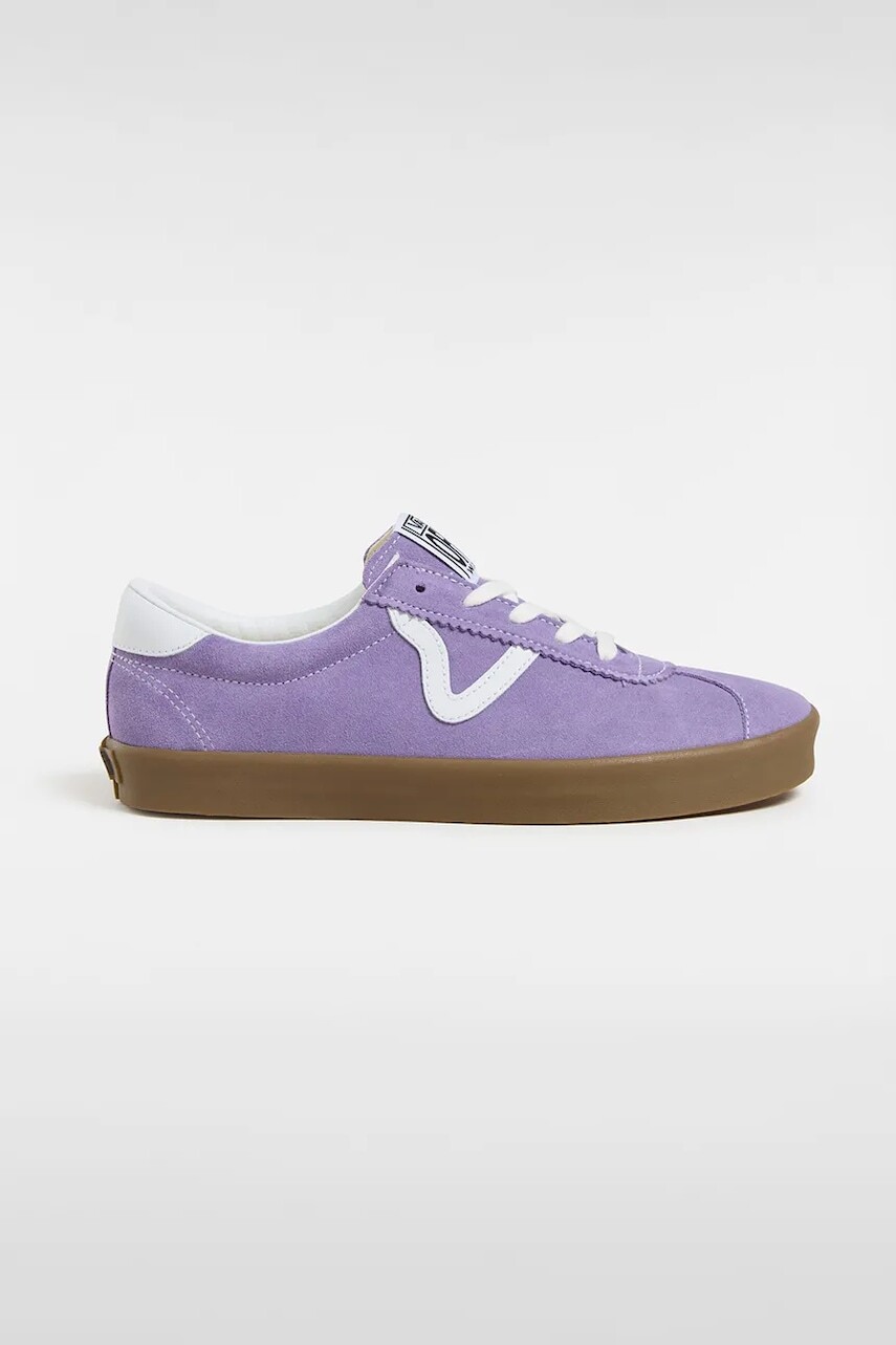 Semišové tenisky Vans Sport Low fialová farba, VN000D8X6PH1