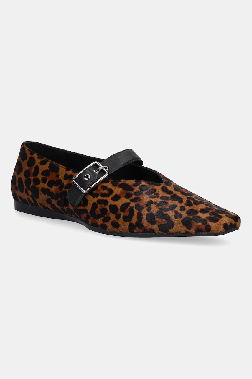 Kožené balerínky Vagabond Shoemakers WIOLETTA hnedá farba, 5901-161-94