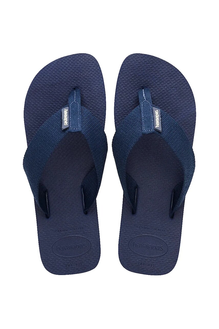 Šľapky Havaianas URBAN BASIC pánske, tmavomodrá farba, 4148427.0555