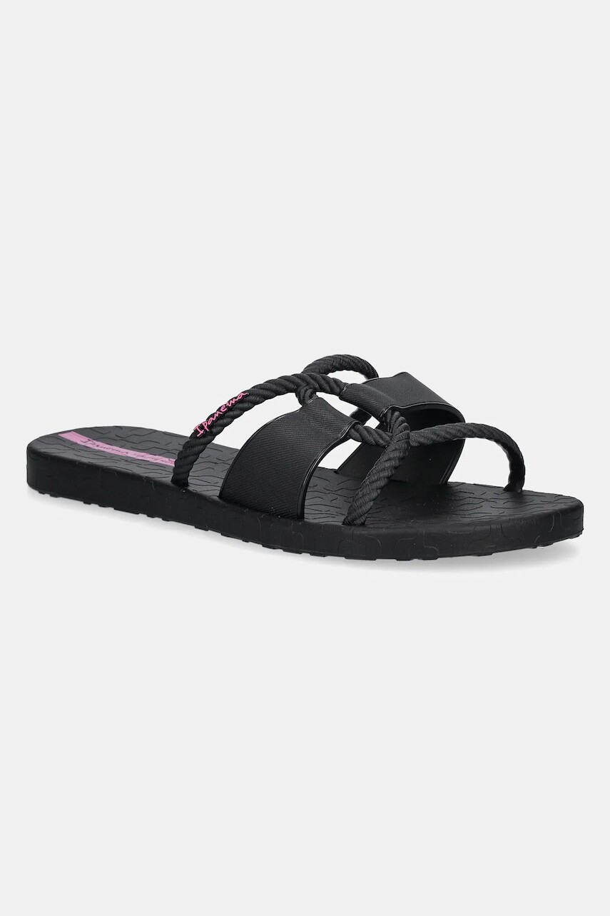 Šľapky Ipanema DIVERSA SLID dámske, čierna farba, 27232-BG830