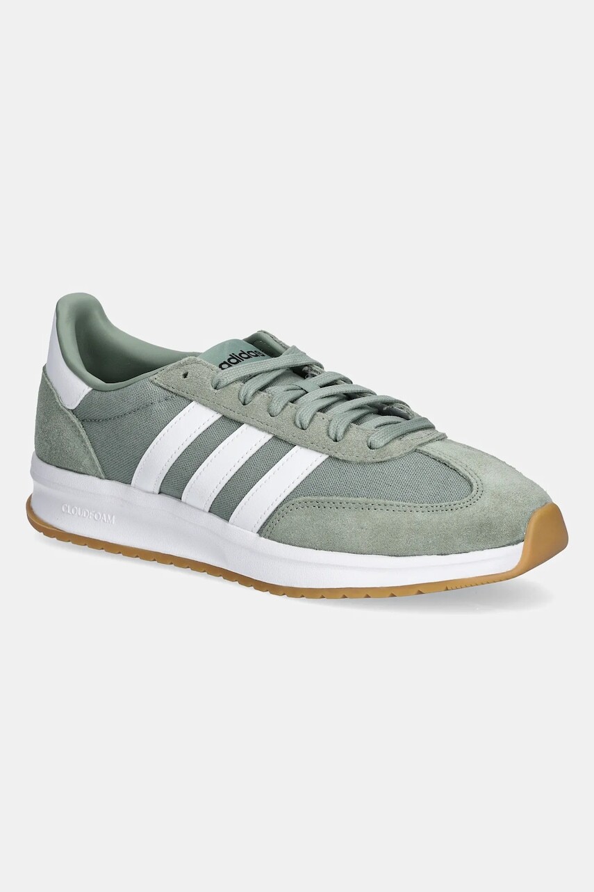 Tenisky adidas Run 70s pánske, zelená farba, JI4930