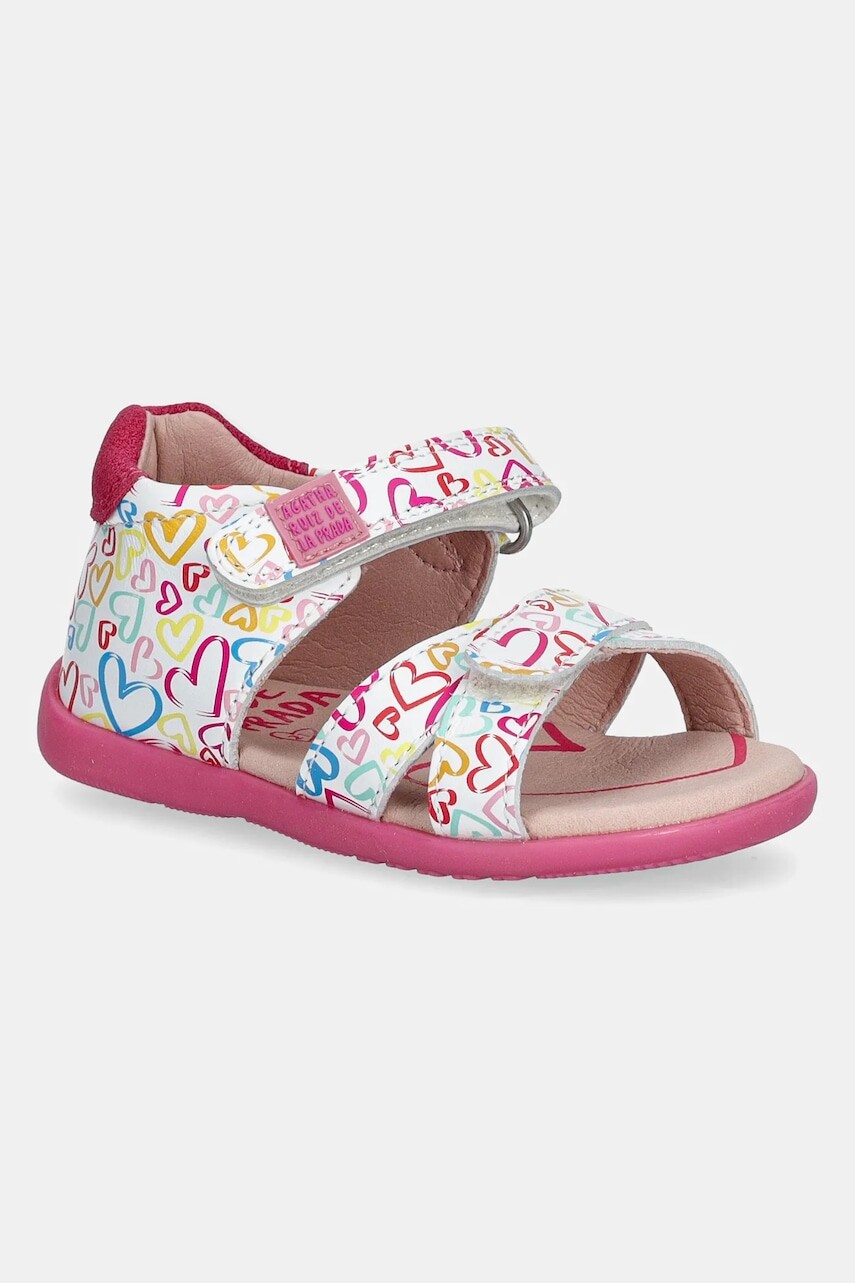 Sandále Agatha Ruiz de la Prada biela farba, 252903