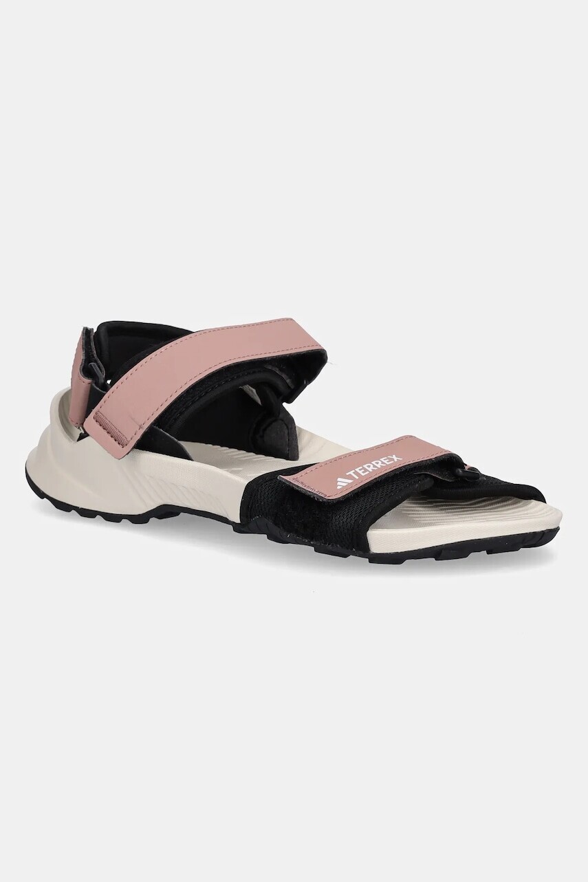 Sandále adidas TERREX Hydroterra dámske, ružová farba, JQ2239