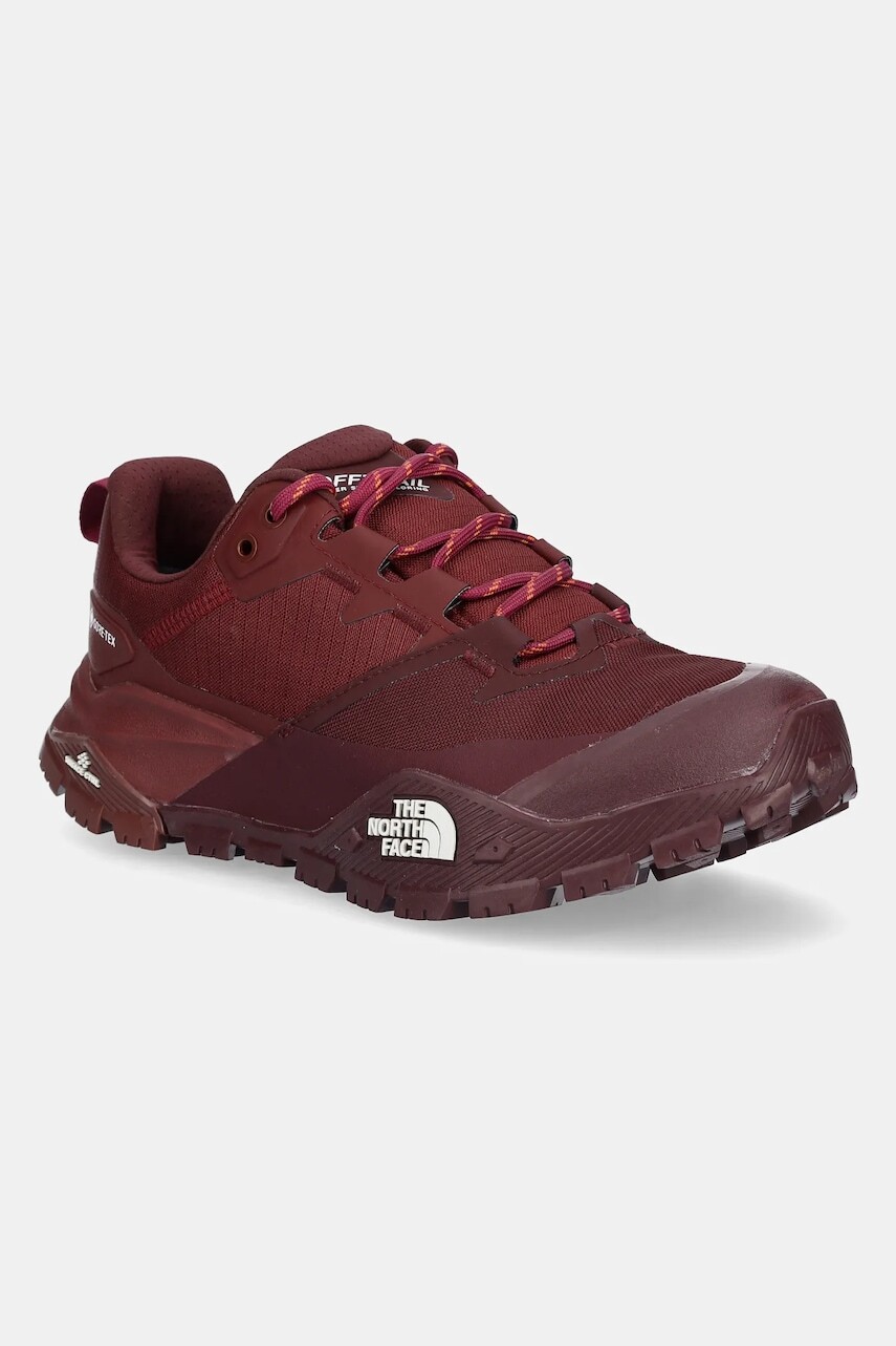 Topánky The North Face Offtrail Hike Gore-Tex dámske, bordová farba, NF0A8AEH82P1