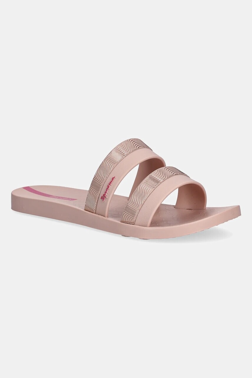 Šľapky Ipanema MESH SLIDE F dámske, ružová farba, 83649-BB780