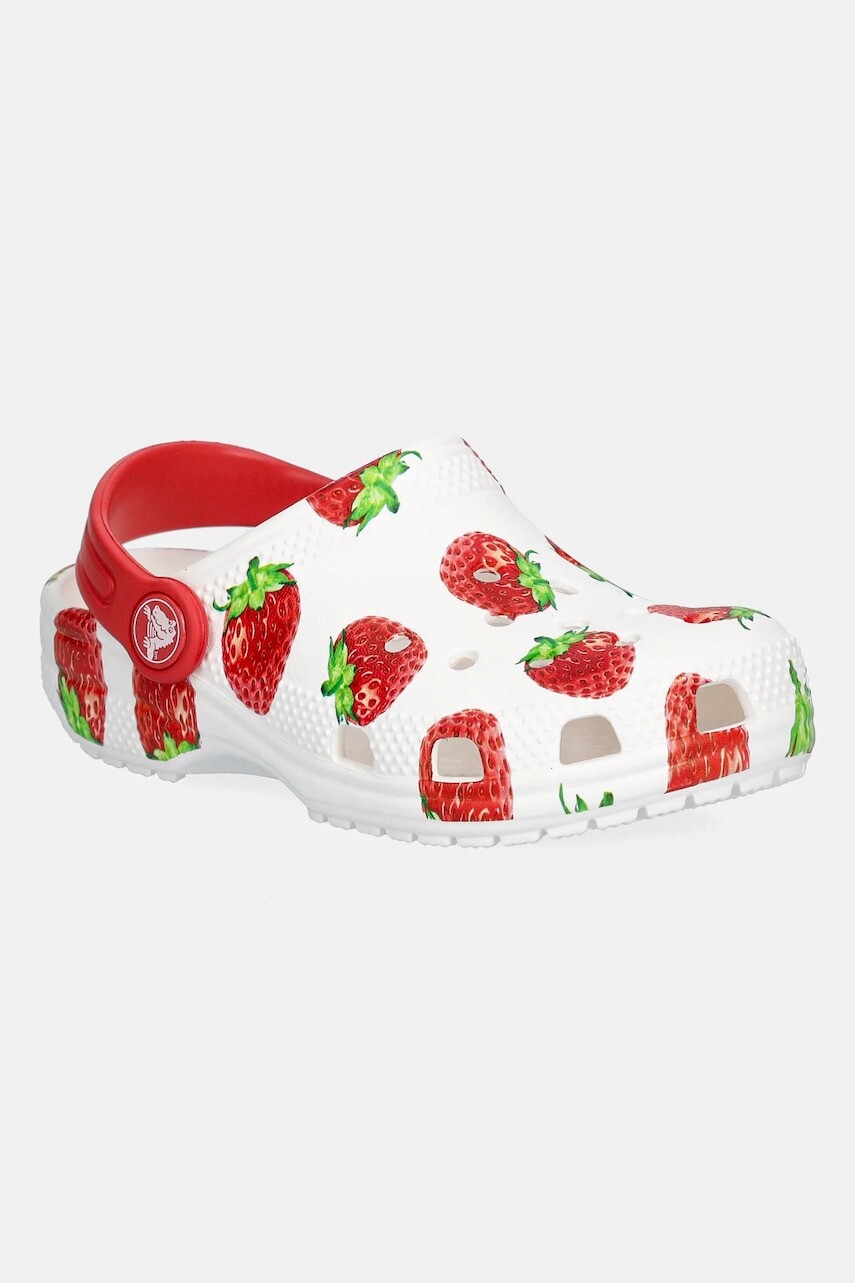Šľapky Crocs CLASSIC FRESH FRUITS CLOG KIDS biela farba, 211170