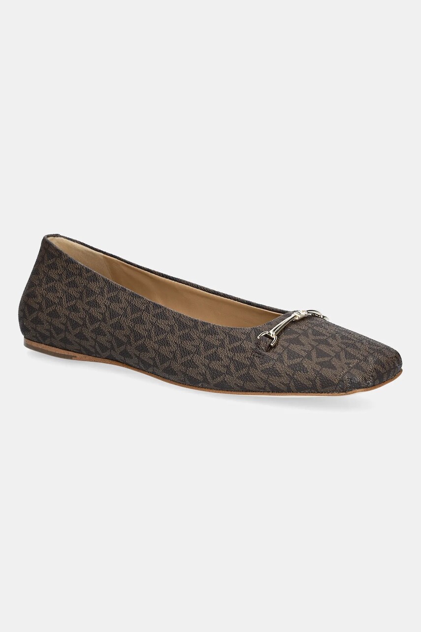 Baleríny MICHAEL Michael Kors Lena hnedá farba, 40S5LEFP1B.200