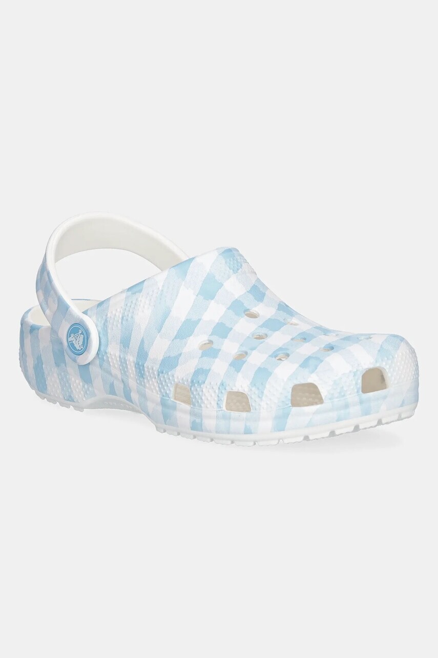 Šľapky Crocs CLASSIC GINGHAM CLOG KIDS 210988
