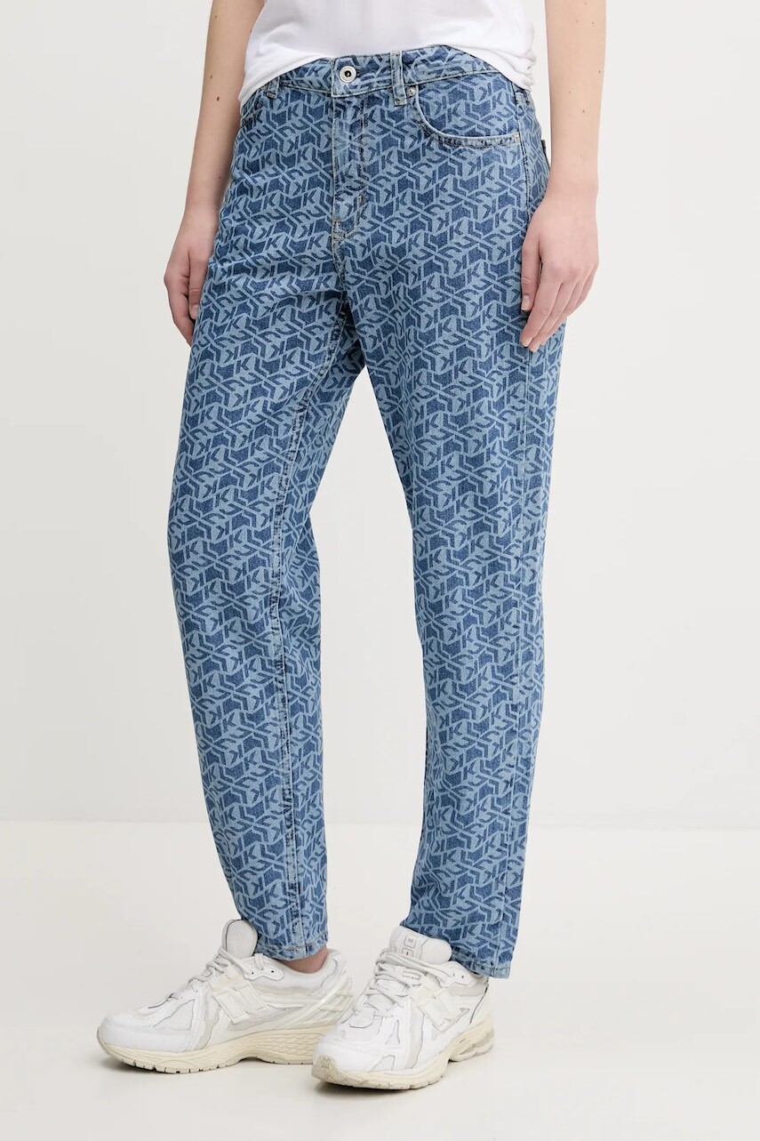 Rifle Karl Lagerfeld Jeans dámske, vysoký pás, A2W10063