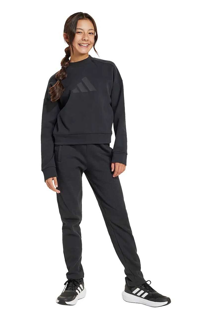 Detská tepláková súprava adidas čierna farba, JJ4799