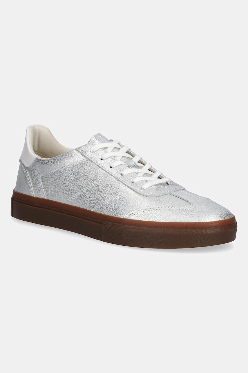 Kožené tenisky Vagabond Shoemakers CODY dámske, strieborná farba, 5944-183-79