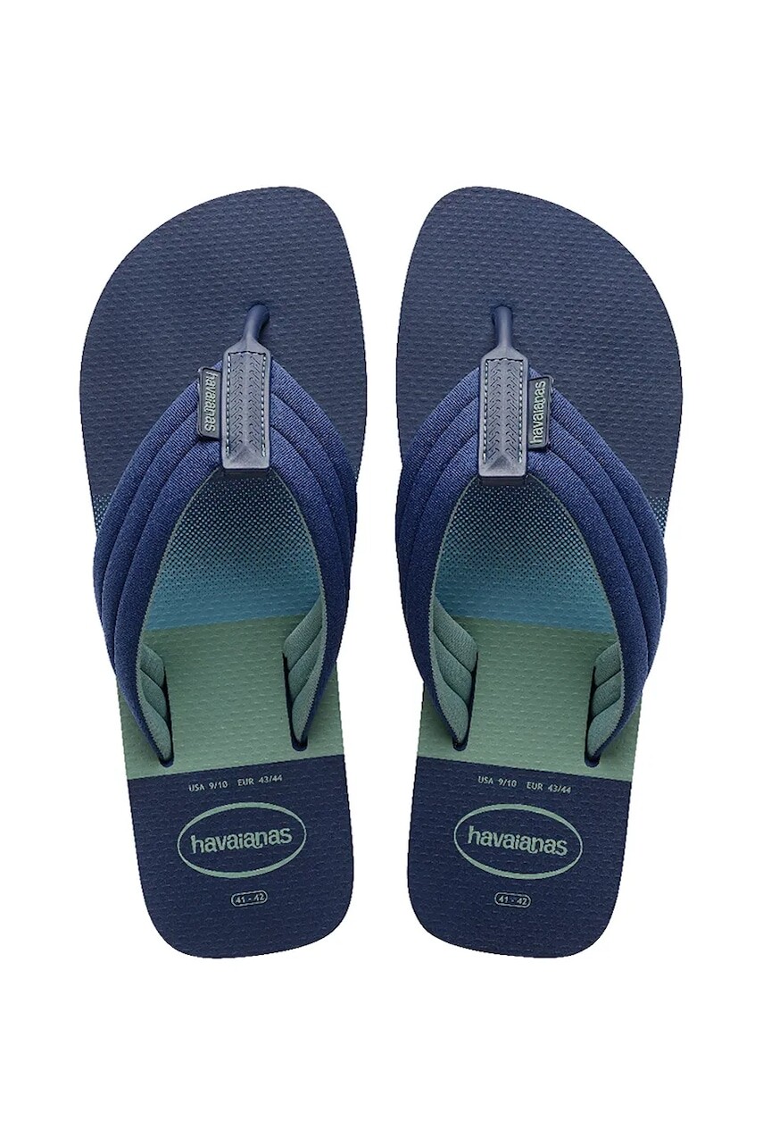 Šľapky Havaianas URBAN PRINT pánske, tmavomodrá farba, 4148359.0555