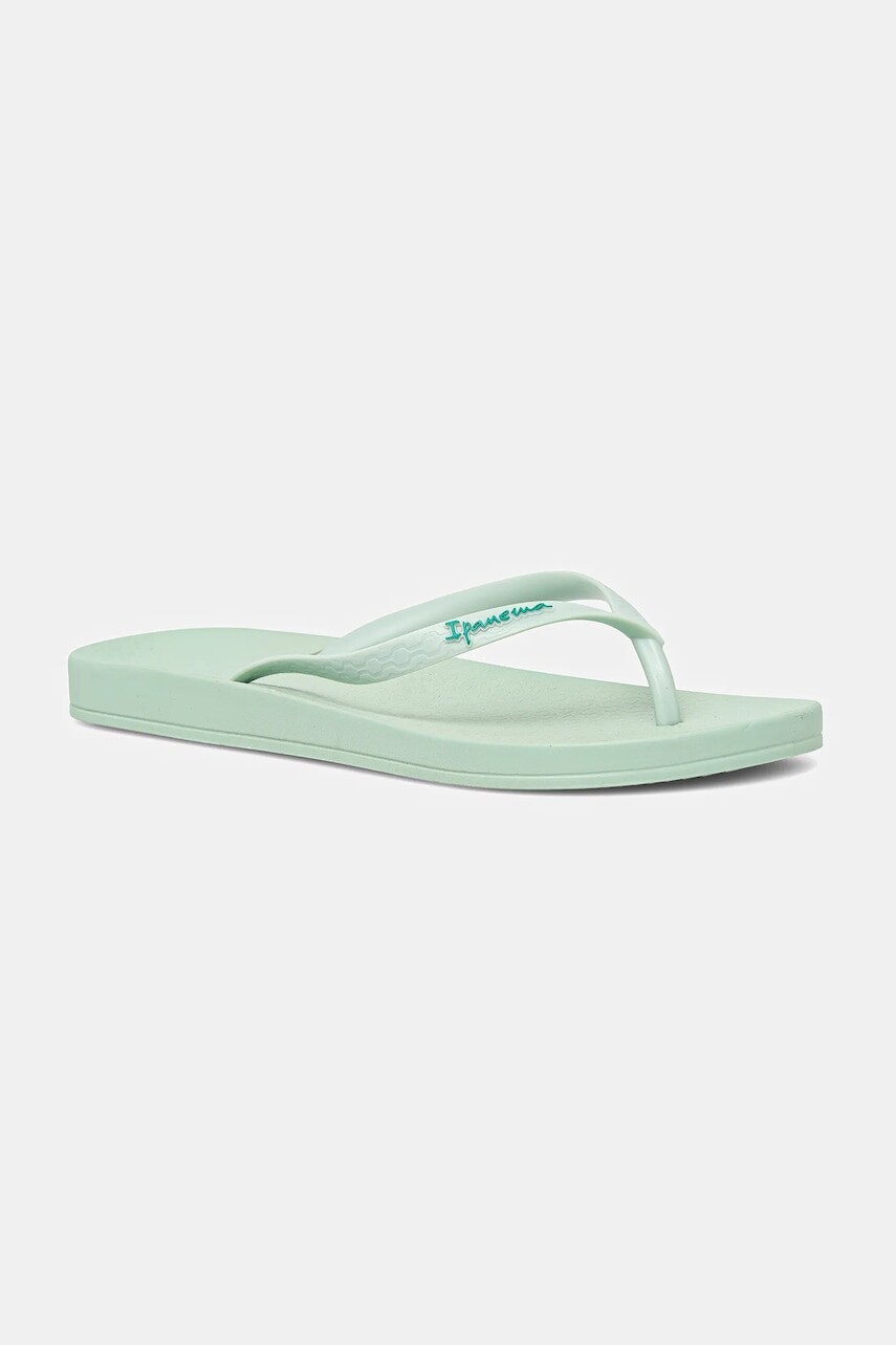 Šľapky Ipanema ANAT COLORS dámske, tyrkysová farba, na plochom podpätku, 82591-BD668