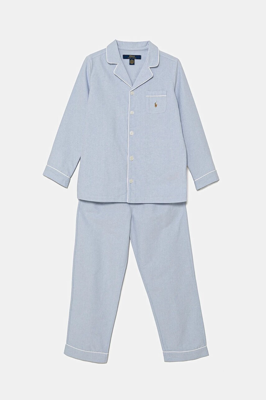Detské bavlnené pyžamo Polo Ralph Lauren jednofarebná, 9P0193