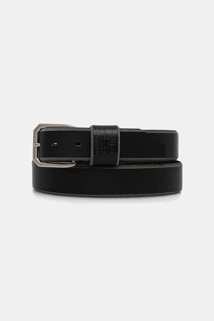 Opasok Levi's čierna farba, 002G2-0000