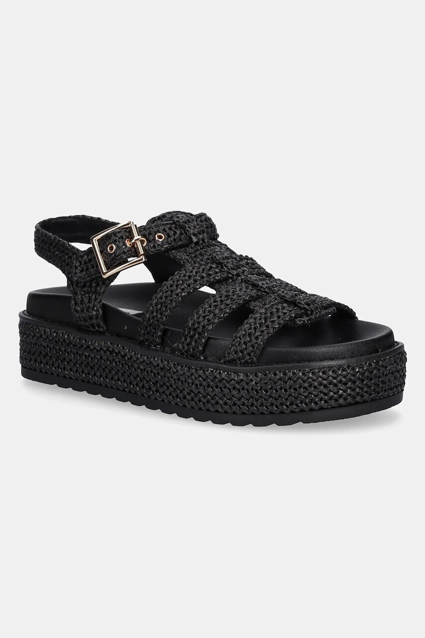 Sandále Steve Madden Beeline čierna farba, na platforme, SM11003692