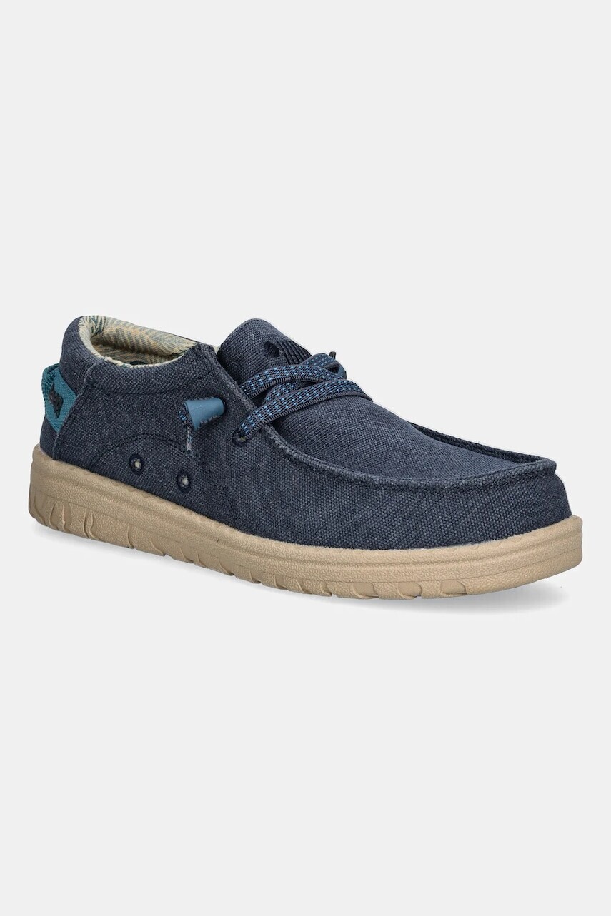 Poltopánky Jeep SAMOA WALLABEE CVS tmavomodrá farba, JM51032A