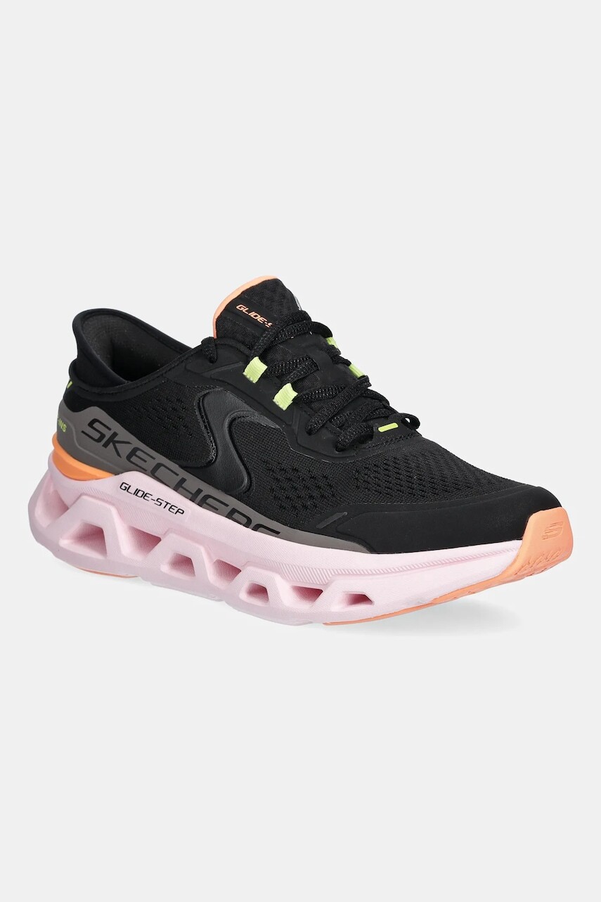 Bežecké topánky Skechers GLIDE STEP ATLUS čierna farba, 150510