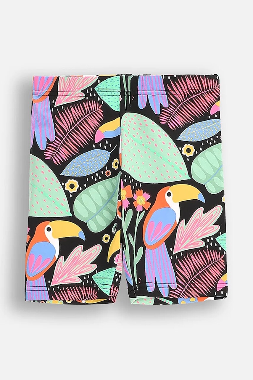 Detské legíny Coccodrillo viac farieb, vzorované, TROPICAL STORY GIRL KIDS