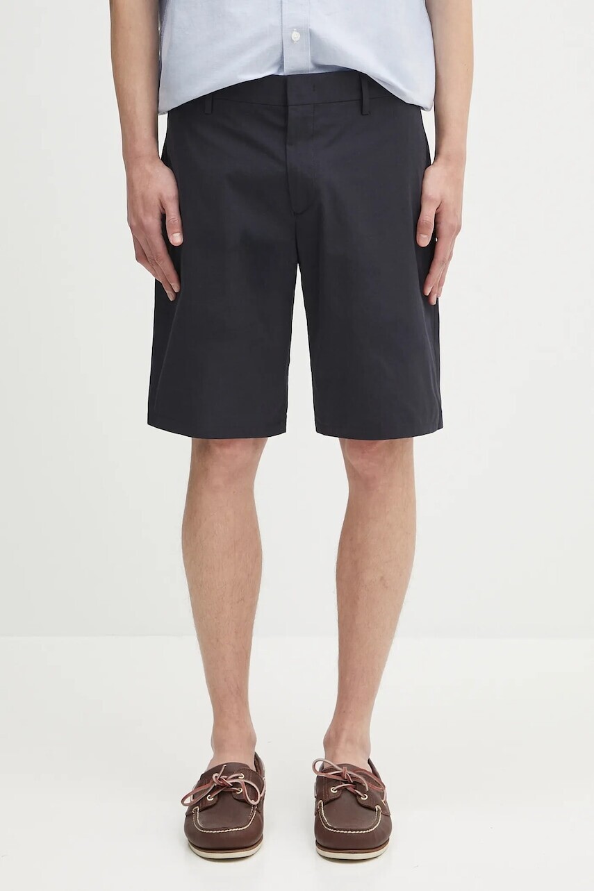 Bavlnené šortky Paul Smith tmavomodrá farba, M1R-108S-P02630