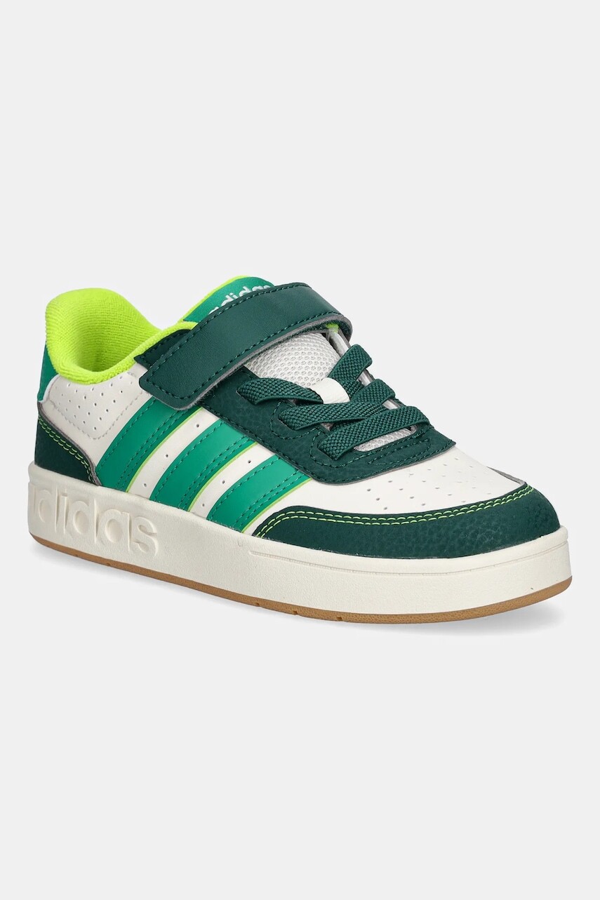 Detské tenisky adidas BREAKBASE zelená farba, JR0206