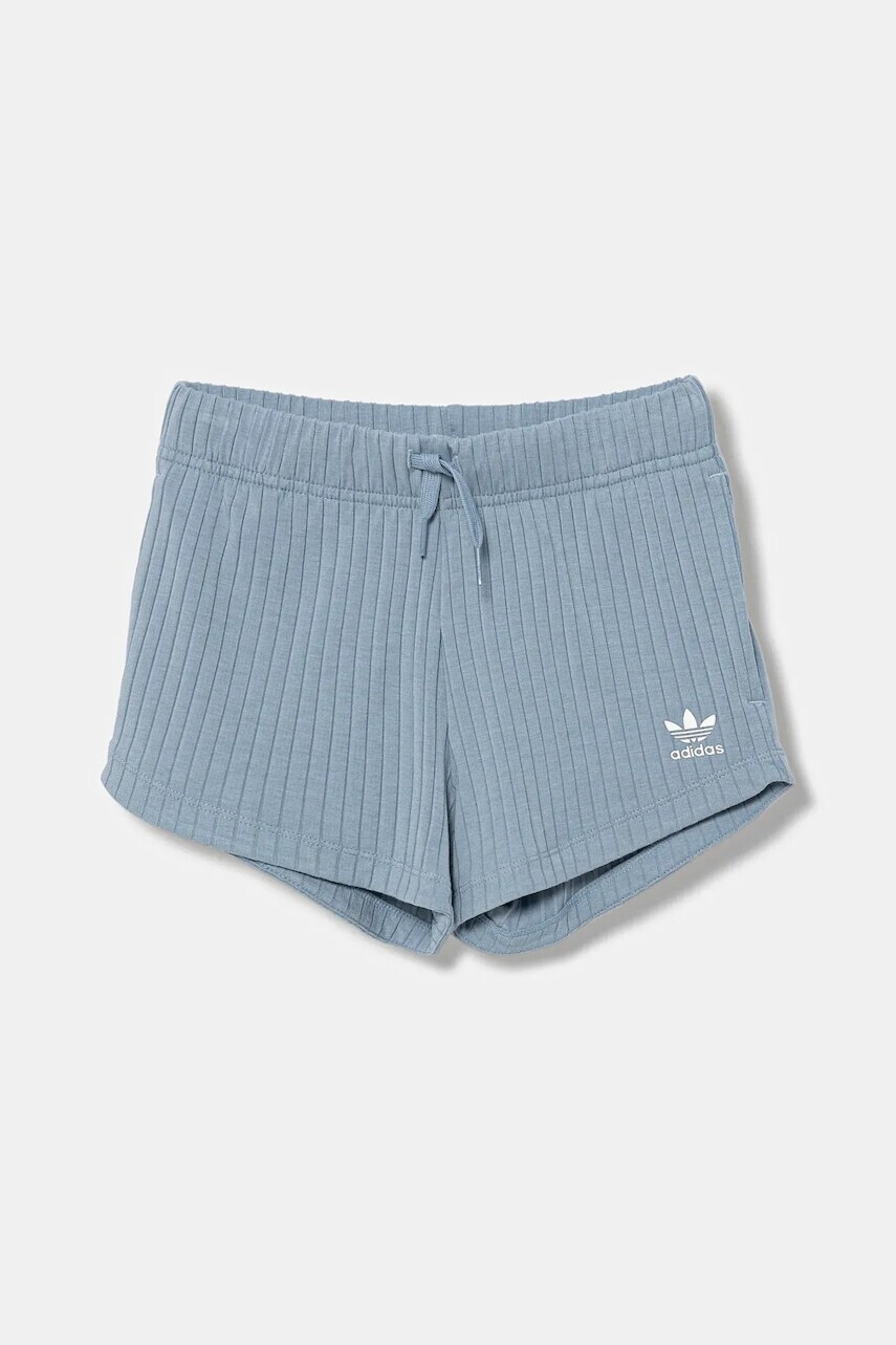 Detské krátke nohavice adidas Originals s potlačou, nastaviteľný pás JX2776